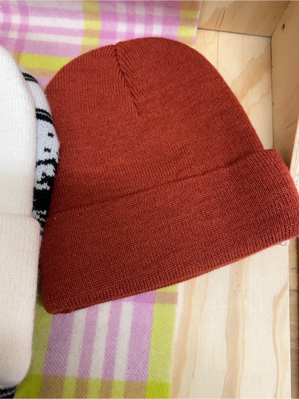 Carhartt winter hats, Pink, Rust, White - Picture 3 of 6
